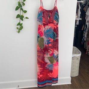 Tropical vacation dress Express size M